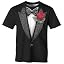 Tuxedo T-shirt Black3