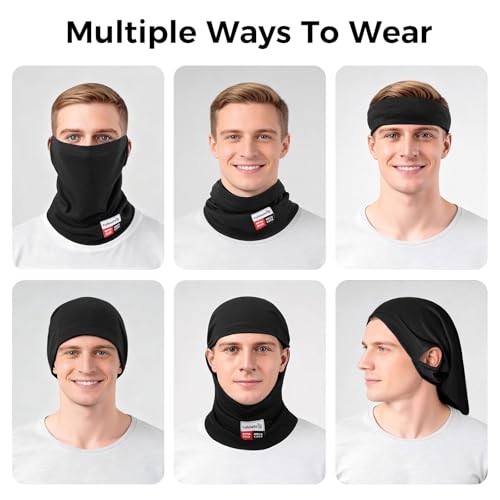 Image of Fullsheild FR Face Mask Summer FR Neck Gaiter Lightweight FR Neck Protector | FR Face Mask for Men Summer FR Neck Gaiter Lightweight Welding Hood Face Cover Flame Resistant Welding Neck Protector