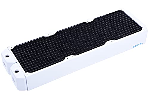 Alphacool 14208 NexXxoS UT60 Full Copper 420mm Radiator - White Special Edition Water Cooling Radiators