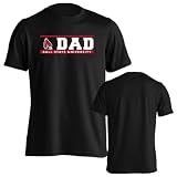 Sport Your Gear Ball State Cardinals Dad Short Sleeve T-Shirt Black 2X-Large
