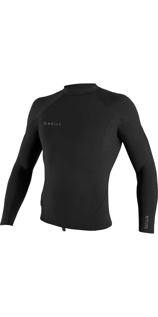 O'Neill Reactor-2 1.5mm L/S Top Black - XS
