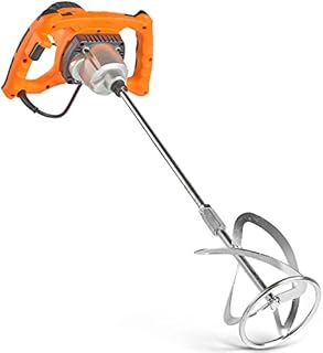 VonHaus - Paddle Mixer Drill - Electric Stirrer/Mixer with Gear Selection and 2 Stage Safety Switch 1600W Electric Mixing Paddle- Handheld Tool for Mixing Plaster/Paint/Mortar/Glue/Adhesive/Concrete