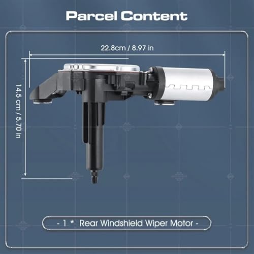 Moteur essuie-glace arrière Freelander tringlerie vitre propre 2006-2014