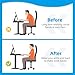 Solid Steel Under Desk Keyboard Tray Slide Out with 360° Rotating Mouse Platform,Keyboard Shelf Sliding,Under Desk Mounted Keyboard Holder,Under Desk Keyboard Drawer 28