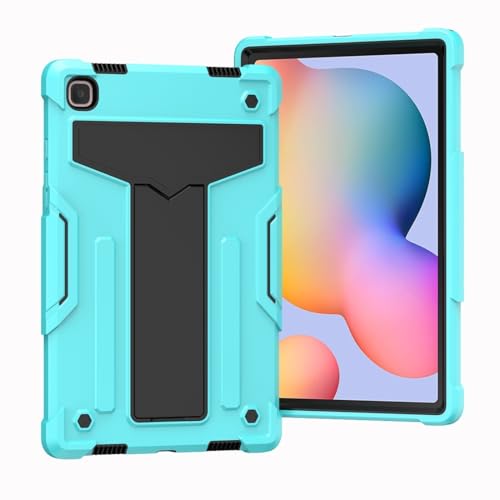 Coque Samsung Tab S6 Lite 10.4 Antichoc Robuste Vert et Noir