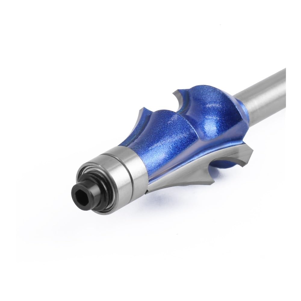 6mm 1/4 Shank Frez do rysowania węglików spiekanych Wysokiej jakości zestaw bitów wolframowych do frezu do obróbki drewna(No bearing 6mm)