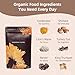 Mushroom Coffee, Organic Mushroom Coffee, Premium Mushroom Coffee with Scoop, 1 Pack, 30 Servings