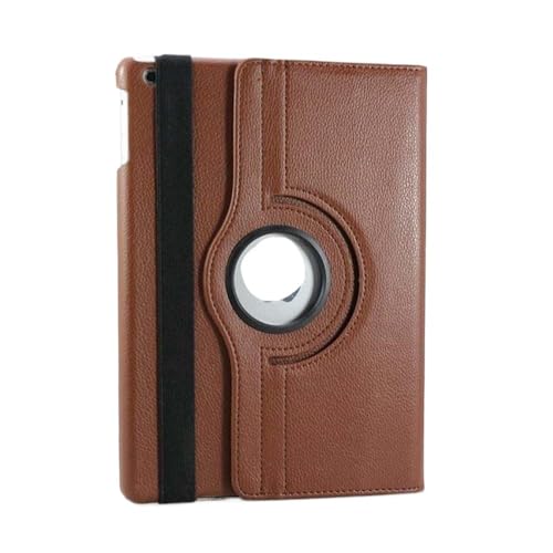 Funda Samsung Galaxy Tab A8 10.5 carcasa cuero giratoria 360 accesorio protector tableta marron