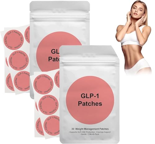 Vibbang 60 Piezas GLP-1 Patches, Parches Glp-1 Adelgazar, Parche de Ingredientes Naturales