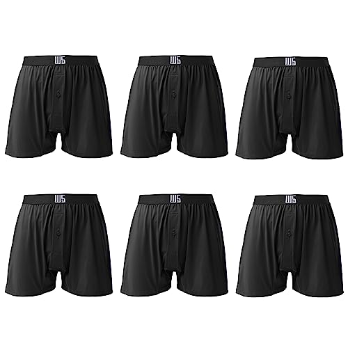 Image of Warriors & Scholars | Mens boxer Shorts | Boxer shorts for men pack of 6 | Printed Mens underwear | Men boxer short underwear, Pack Am80f, XXL
