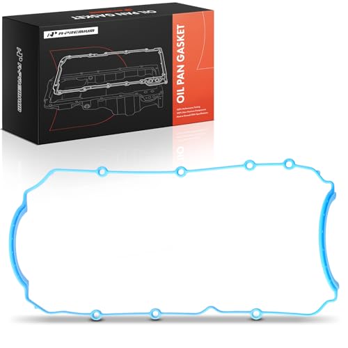 A-Premium 3.5L 3.9L Engine Oil Pan Gasket Set, Compatible with Chevrolet Malibu 2006-2010, Impala, Monte Carlo, Uplander & Buick Lucerne, Terraza & Saturn Aura, Relay, Vue & Pontiac G6, Montana