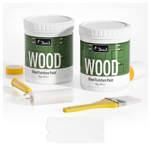 DWIL Matte Finish Furniture Paint - White