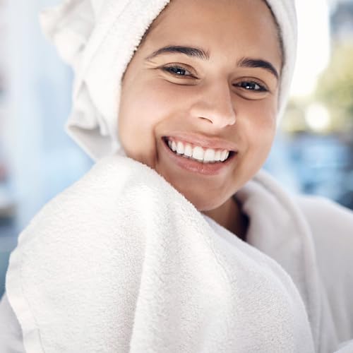 Image of Orighty Washcloths Bulk, 50 Pack Highly Absorbent & Soft Feel Microfiber Face Towels, Multi-Purpose Wash Cloths & Hand Towels for Bathroom, Hotel, Spa, and Gym, 12x12 Inch, Multicolor
