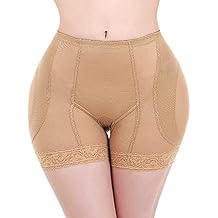 Women Butt Lifter Shapewear - Mesh Breathable Padded Shapewear Panties Hip Enhance Hip Pads Butt Lift Daily Wear S