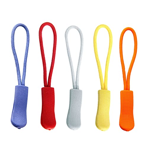 BETOOKY 35 Pçs Cordão Zíper Puxar Cabeça Jaquetas Cordão Zíper Bolsas Bolsas Cordão Puxar Pano Pano