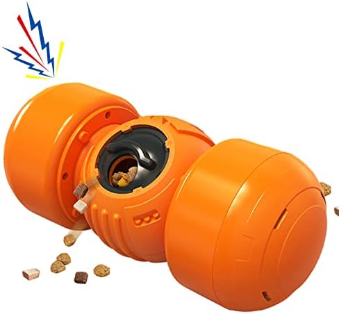 Uaxolwz Interactive Dog Toys for Training, Dog Feeder Puzzle Toy, Mentally Stimulating Toys for Dogs, Interactive Treat Dispensing Slow Feeder for Large Medium Dogs
