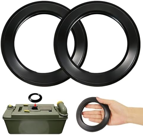 Rubberen afdichting voor cassettetoiletten, compatibel met C200, C250, C260, C400, voor camper, caravan, lekvrij, eenvoudig te installeren, duurzaam