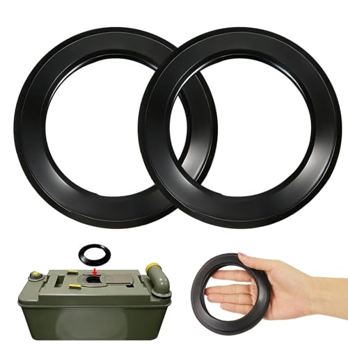 Lot de 2 Joint WC Thetford en Silicone Haute Qualité Joint Cassette pour Thetford C200 C250 C260 C400 C2 C3 C4 Joint de Lèvre de Toilette pour Camping-car pour Étanchéité Toilette Portable