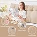 Sasttie Headboard Pillow Twin/Twin XL, Wedge Pillow Headboard for Dorm, Triangular Daybed Backrest Cushion for Sitting or Reading in Bed, with Removable Washable Cover, Beige