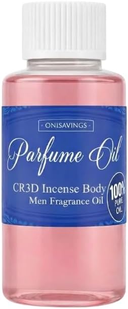 Óleo de fragrância CR3D Incense para homens ROMERIZA INC, 30 mL