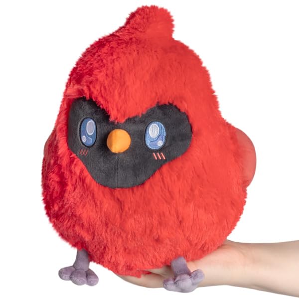 Squishable - Mini Cardinal - Birds Collection - 10.5 in - Soft Toy Collectible Stuffed Animal