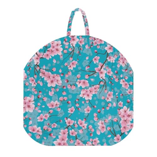 Maiyoinou Cherry Blossom Baby Lounger Slipcover for Baby Newborn Lounger Comfortable Replaceable Newborn Lounger Cover with Zipper and Band(Lounger Pillow Not Included)