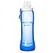 RockBirds S3 Collapsible Water Bottle, BPA-Free, FDA Approved Foldable Silicone Sports Water Bottle17Oz Blue