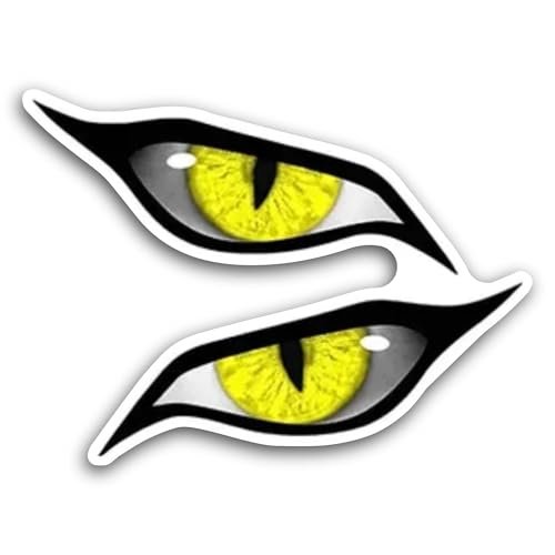 Evil Eyes sticker pair