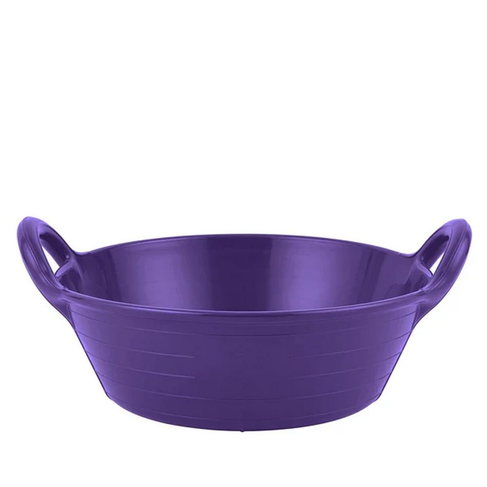 Red Gorilla Plas Medium Purple Skip Feed Bucket Tub Feeder Trough for Animal Feeding Garden Stable Building Site 20 Litre Capacity
