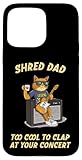 Photo Gallery shred dad tool cool cool rock & roll cat dad suona la chitarra divertente custodia per iphone 15 pro max Photo Gallery shred dad tool cool cool rock & roll cat dad suona la chitarra divertente custodia per iphone 15 pro max