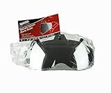Echo Mirror Shorty 3 Snap Shield for Motorcycle Helmet (Silver)