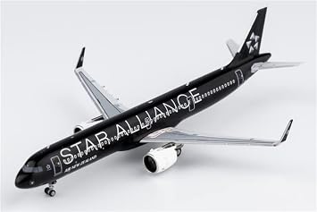 ACE HOBBY for NG Model for Air New Zealand for Airbus A321neo ZK-OYB Star Alliance 1400 Aircraft Pre-Built Model