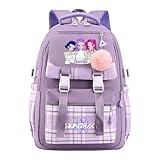 Genérico Mochila Niña para 45cm Mochila Pequeña Escolar Niño de Mochila Bolso de viaje Ajustable con Bolsillos Laterales Mochila Primaria Niñas Regalo de Cumpleaños