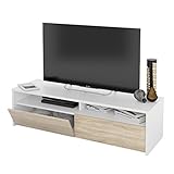Medidas módulo TV: 130 cm (ancho) x 35,5 cm (alto) x 40,2 cm (fondo).