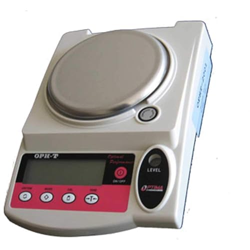 Báscula óptima precisa 200g x 0.01g pantalla LCD