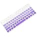 All-inside Ombre Light Purple Cover for Apple Magic Keyboard (MLA22LL/A) with US Layout