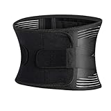 HUANGRUIHUA Soporte Posterior Lumbar Cinturón De Soporte Lumbar For Mujer For Hombre Cinturón De Soporte De Espalda Ajustable Cinturón Deportivo Moldeador De Cuerpo Faja Lumbar Protección(M)