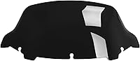 Vista 2 de TCT-MOTORPARTS Parabrisas negro de 10.5 pulgadas apto para Harley Touring Electra Glide Ultra Classic Limited Tri Glide Ultra 2014-2023