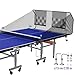 PONGBOT Table Tennis Ball Catch Net, Ping-Pong Ball Recycling Net, Durable Ball Collector for Solo Training, for Tables with Sides Under 3 Inches