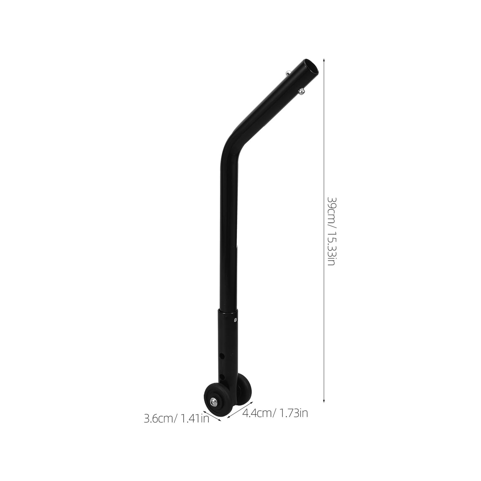 Ruedas Antivuelco para Silla de Ruedas 2 Piezas Estabilizador Trasero Accesorio para Movilidad Personas Mayores Soporte Reforzado Anti Vuelco Compatible Uso Exterior