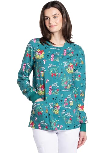 Vestes médicales imprimées à boutons-pression et 2 poches