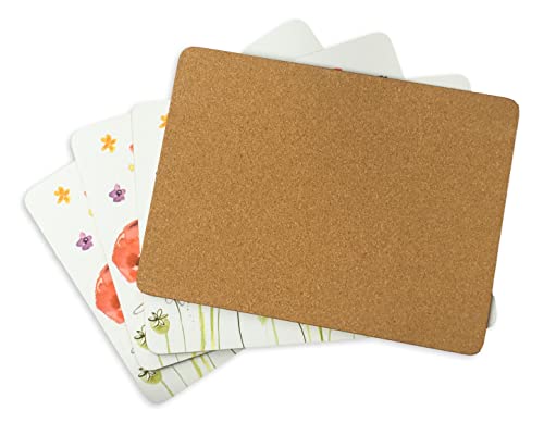 The Leonardo Collection LP94604 Poppy Field Floral Place Mats (Set of 4), Multicolor, 29cm x 22cm - Image 3