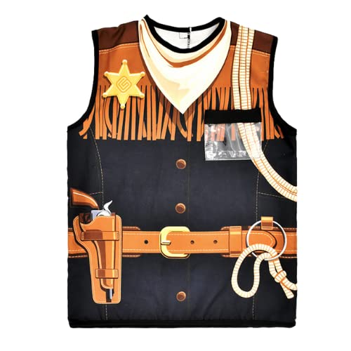 Shopzinia Cowboy/Cowgirl Shirt Costume