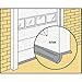 M-D Building Products 03723 9 ft. Black Rubber Garage Door Bottom Seal