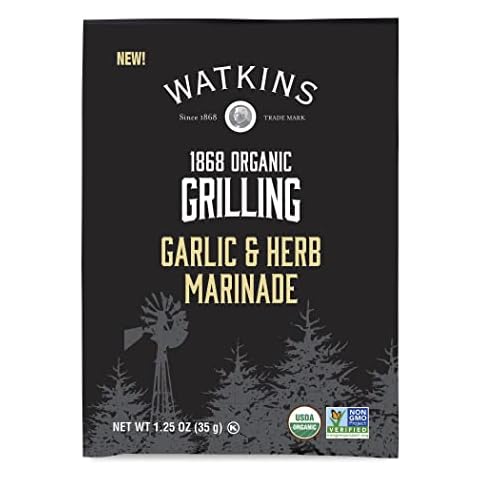 Watkins Organic Garlic & Herb Marinade Cover