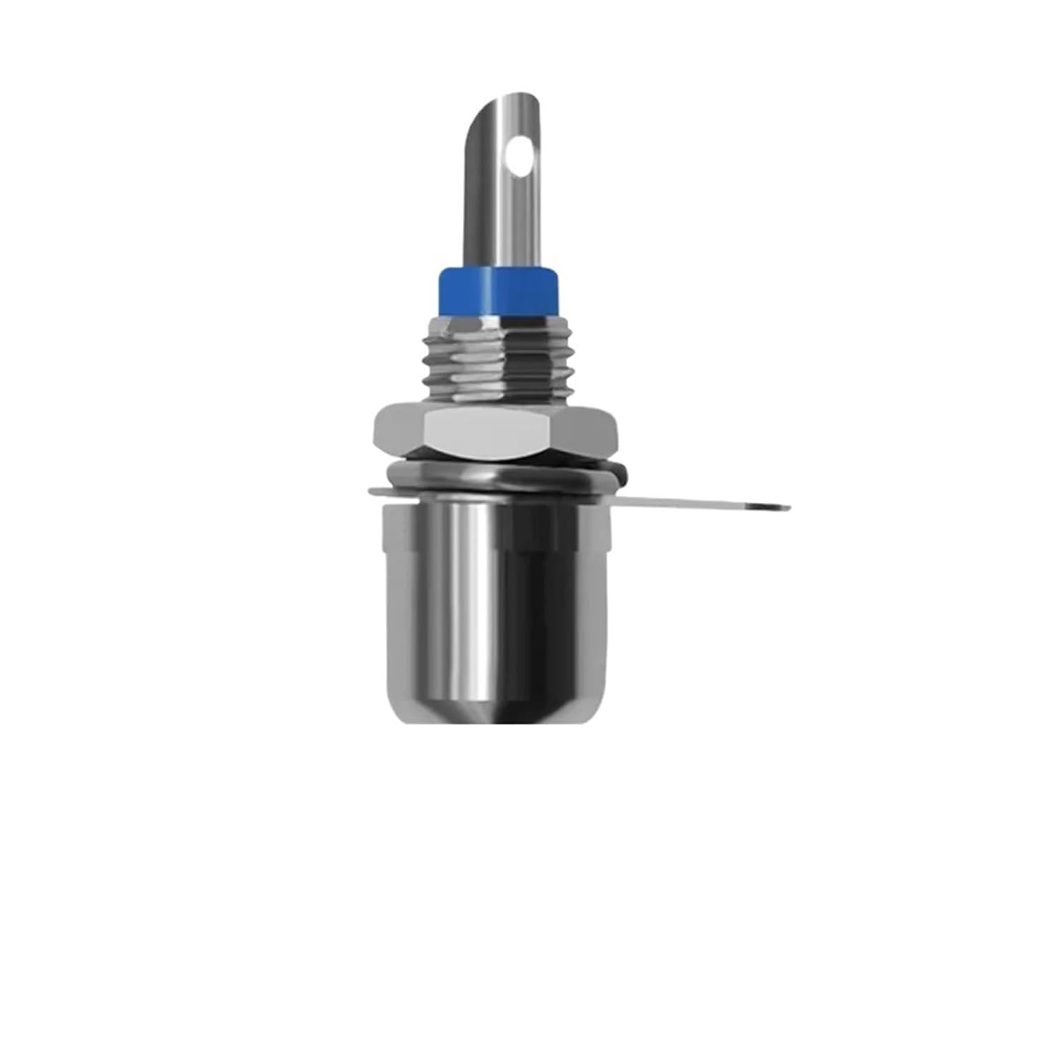 fengpeng 20/100/500PCS Panel Mount Connector Female Socket Adapter Audio Plug Bulkhead Nickel Plated(Blue,500PCS)
