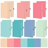 Laumoi 14 Pack Hardcover Journal Notebooks Bulk A5/A4/B5 Journaling Notebook Wide Ruled PU Leather Ruled Lined...