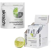 Skratch Labs Unsweetened Hydration Sport Drink Mix | Sugar Free | Electrolytes Booster | Salted Margarita Bundle | Non-GMO, Vegan, Kosher, Keto, Paleo