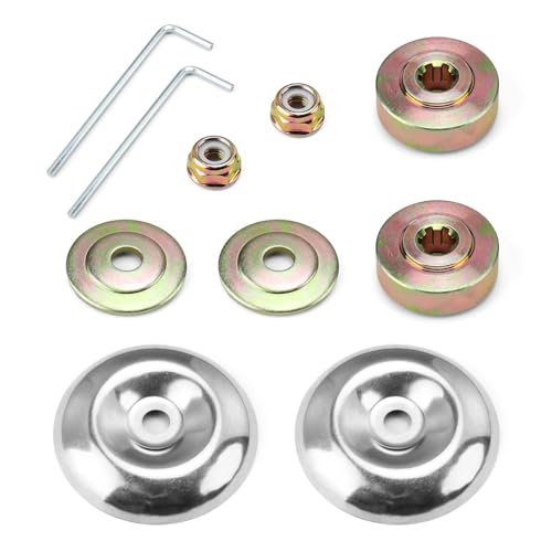 txuzong 10 Stück Freischneider Zubehör, Ersatzteile für Motorsense, Freischneider Kopf Ersatzteile, Geeignet für Ersatzteile für Freischneider und Rasenmäher