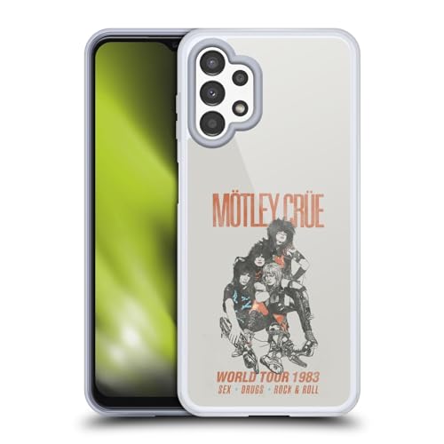 Carcasa Motley Crue Samsung Galaxy A13 Funda Gel para Conciertos y Uso Diario